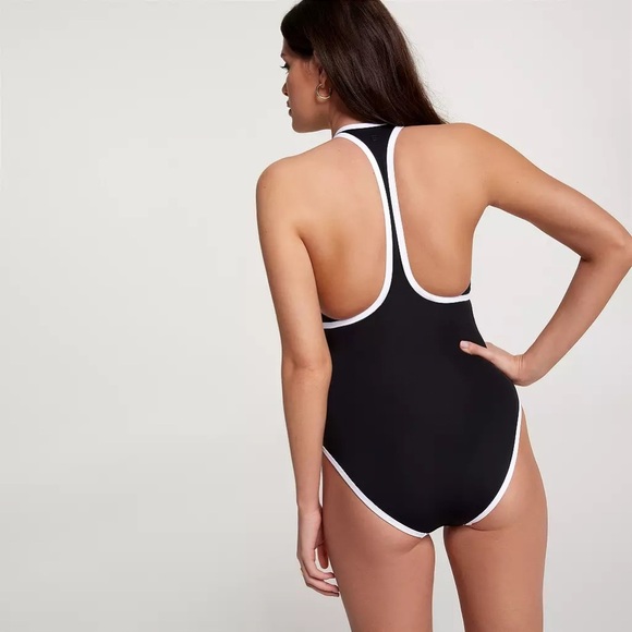 CALIA Women's Halter Racerback Cheeky One Piece Swimsuit. NWT! - Picture 3 of 8